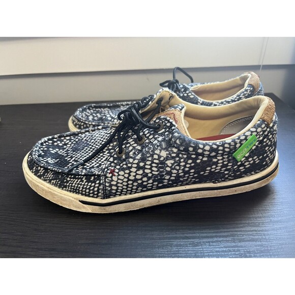 Twisted X Shoes - Twisted X® Ladies Kicks Snake Print Shoes WCA0045 Size 8M ECOTWX